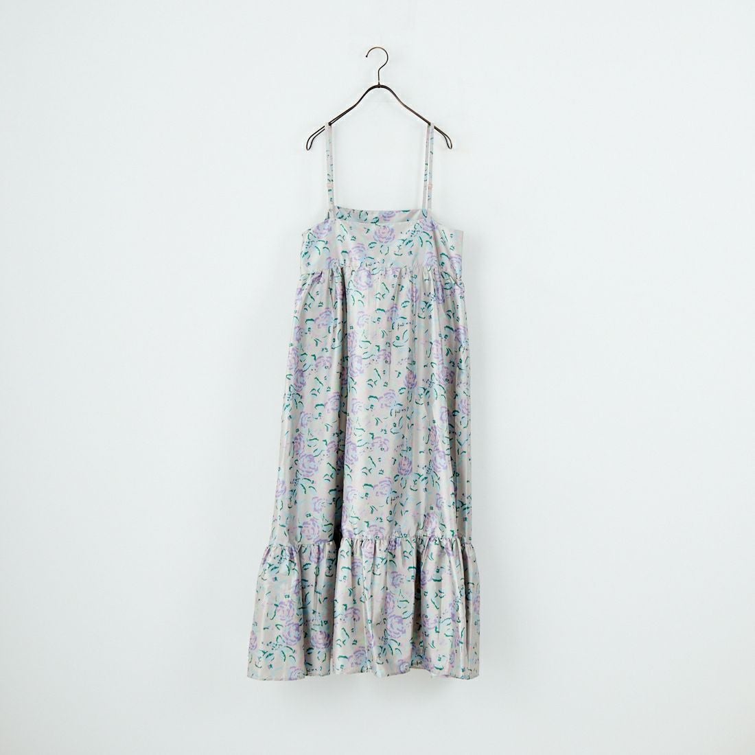 ne Quittez pas [ヌキテパ] フラワープリントキャミドレス [010552FG2] 51 ECRU