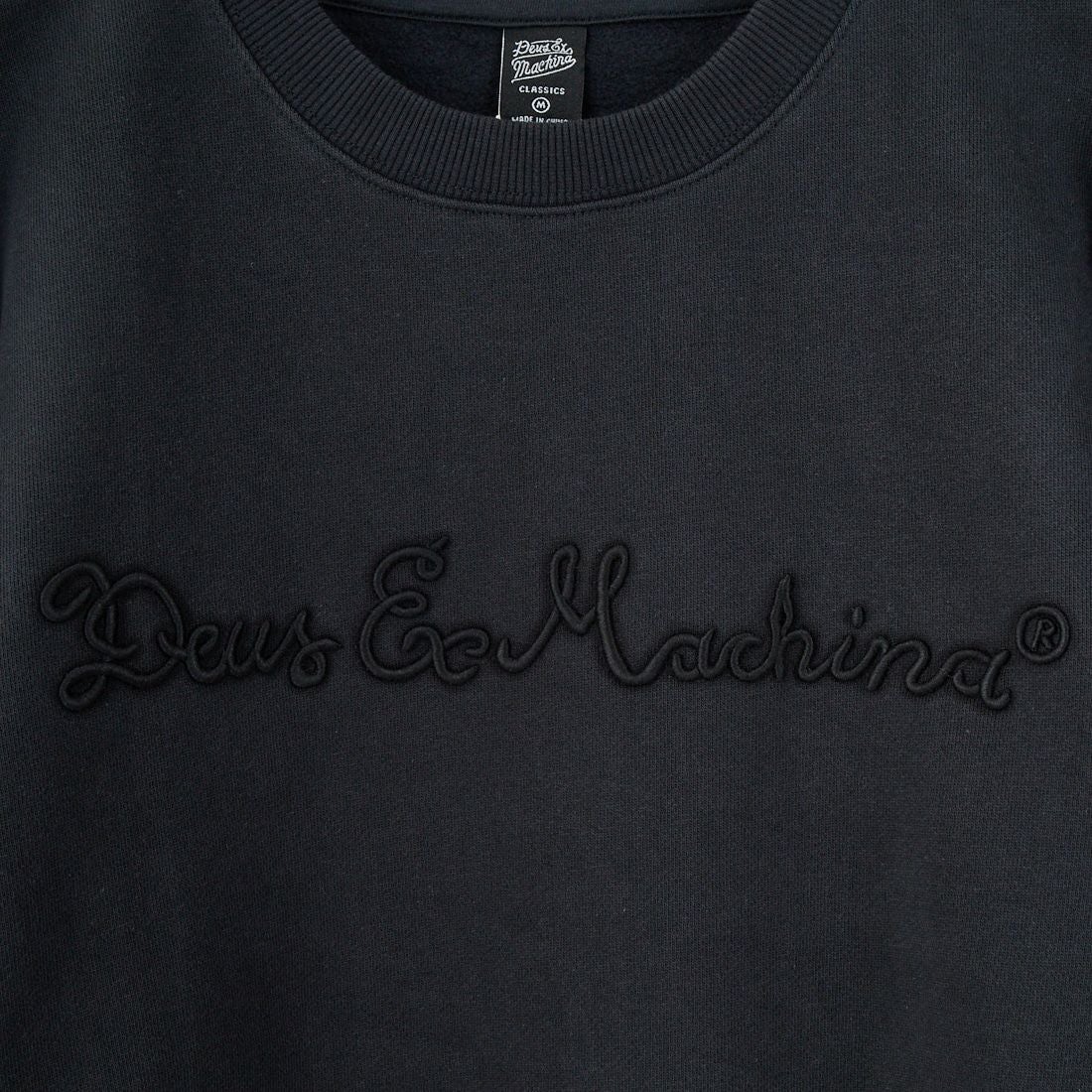 DEUS EX MACHINA [デウス エクス マキナ] ヌードル クルーネックスウェット [DMF258530] BLACK