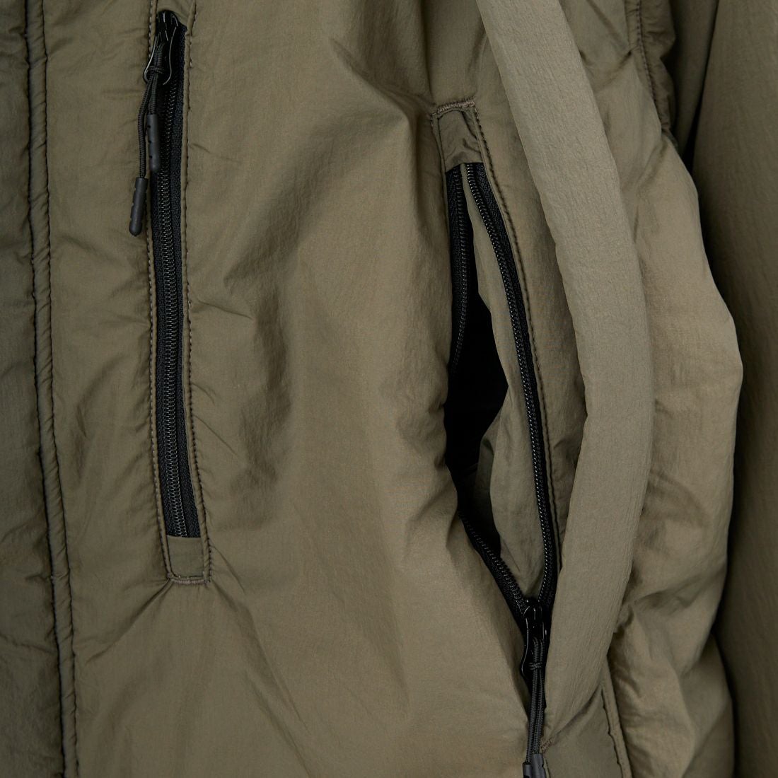 HAVEOFFDUTY [ハブオフデューティ] マルチジップポケット インサレーテッドジャケット [HOD25AWMZJK] KHAKI BEG