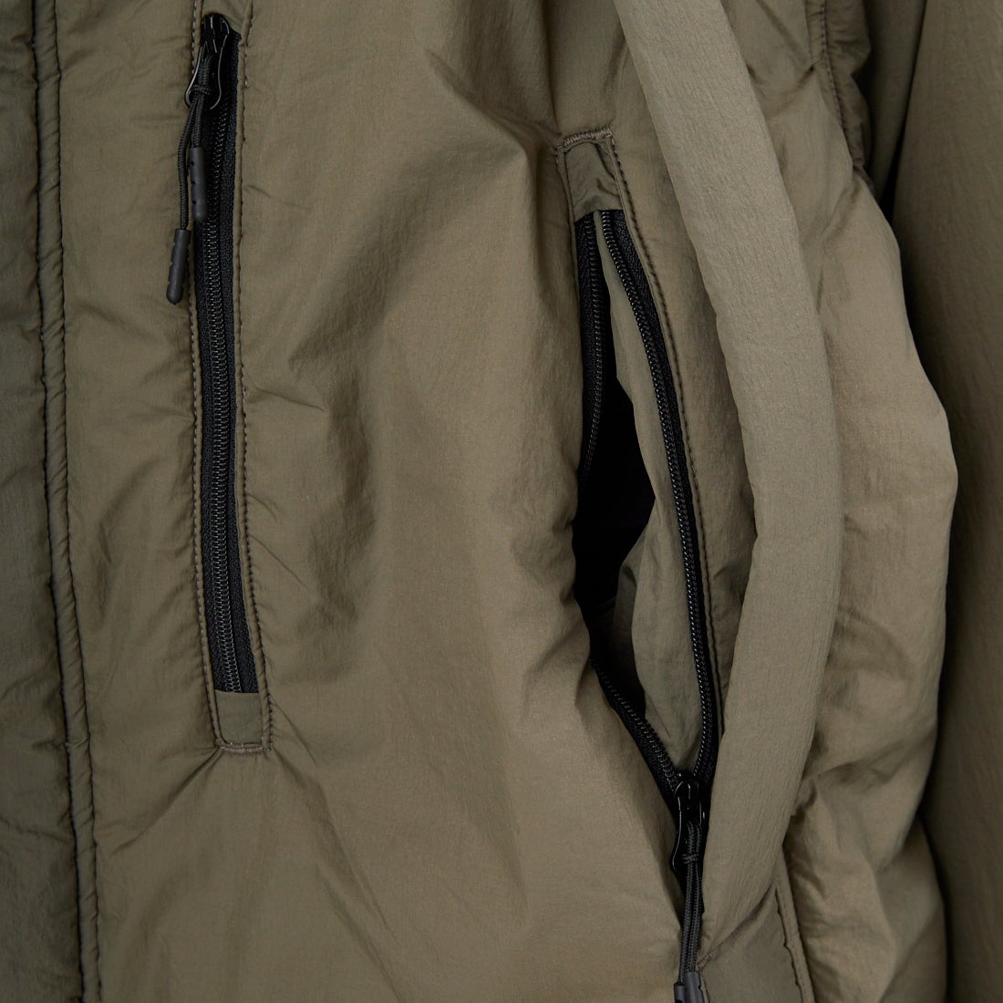 HAVEOFFDUTY [ハブオフデューティ] マルチジップポケット インサレーテッドジャケット [HOD25AWMZJK] KHAKI BEG