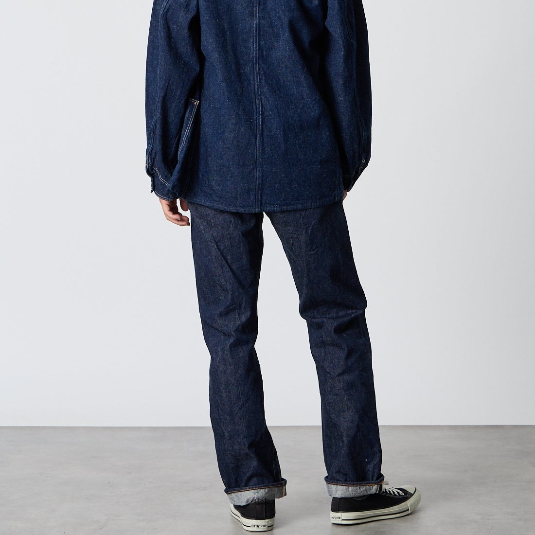 orSlow [オアスロウ] 66モデル スタンダードデニムパンツ [01-1056] 81 ONE WAS &&モデル身長：175cm 着用サイズ：2&&