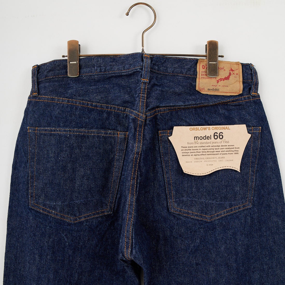 orSlow [オアスロウ] 66モデル スタンダードデニムパンツ [01-1056] 81 ONE WAS