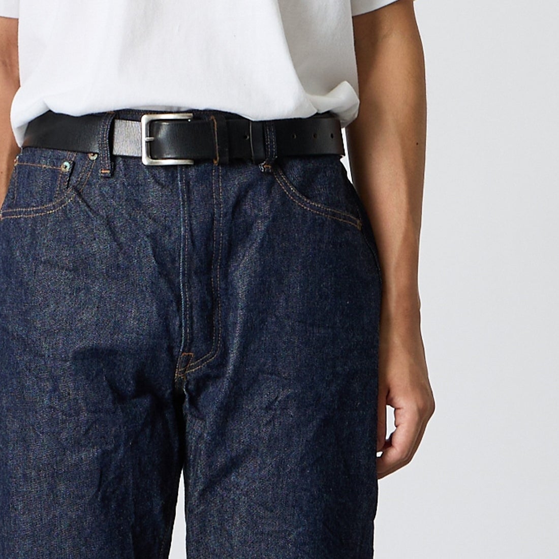 orSlow [オアスロウ] 66モデル スタンダードデニムパンツ [01-1056] 81 ONE WAS &&モデル身長：175cm 着用サイズ：2&&