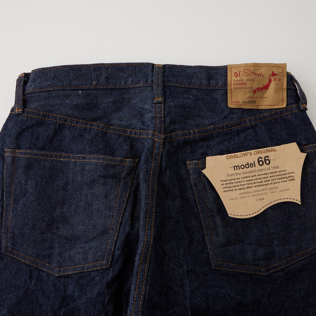 orSlow [オアスロウ] 66モデル スタンダードデニムパンツ [01-1056] 81 ONE WAS