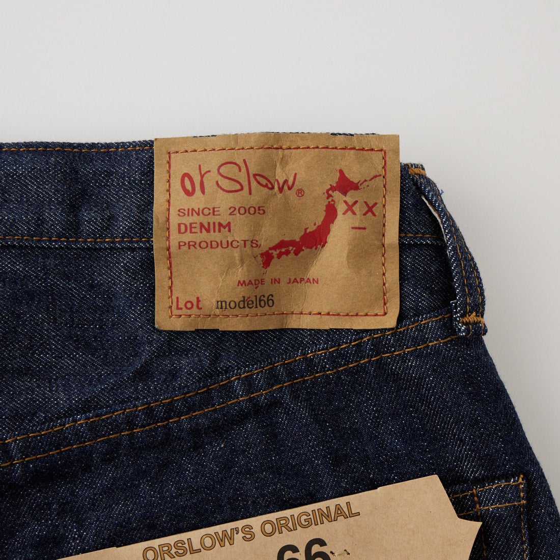 orSlow [オアスロウ] 66モデル スタンダードデニムパンツ [01-1056] 81 ONE WAS