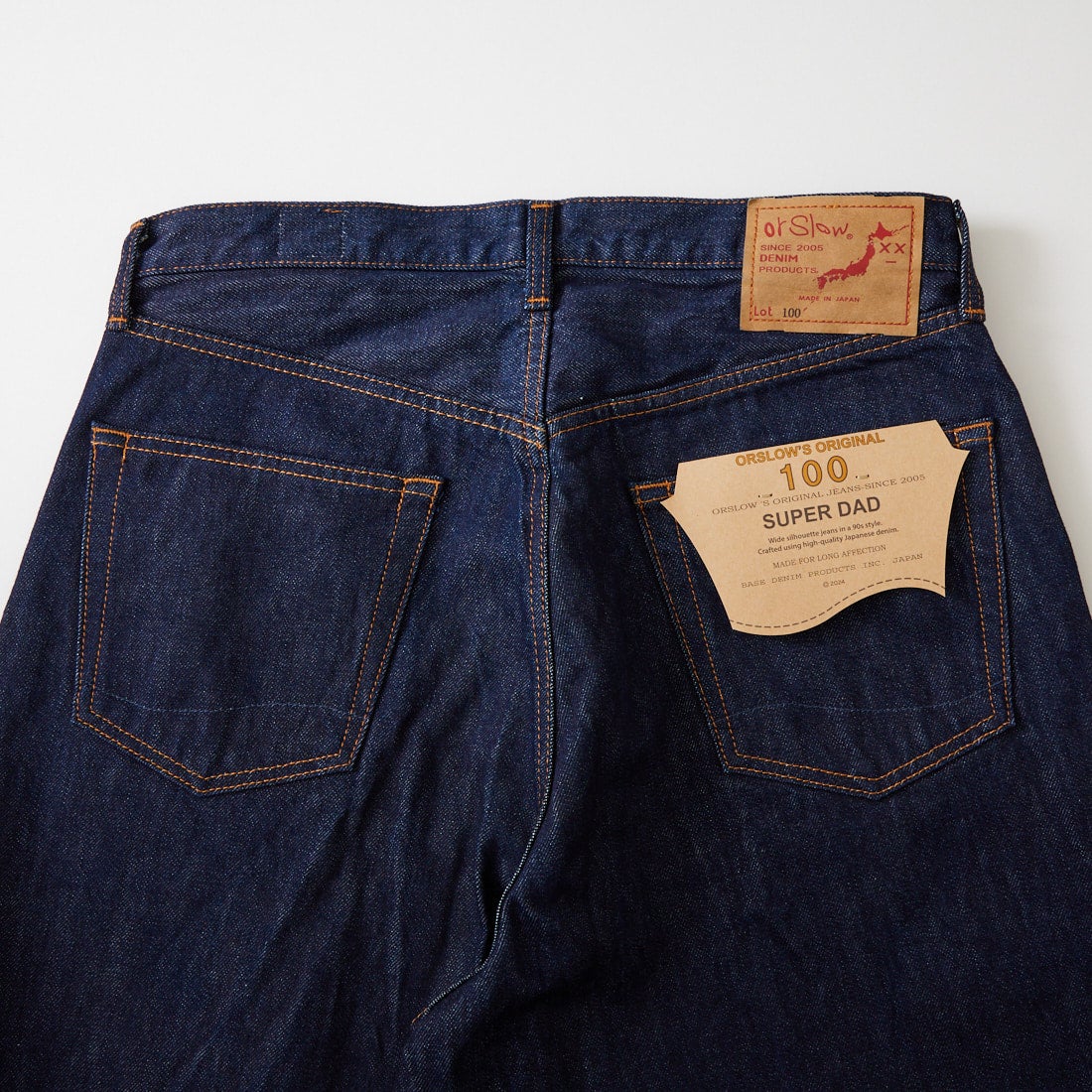 orSlow [オアスロウ] スーパーダッドデニムパンツ [01-1100W