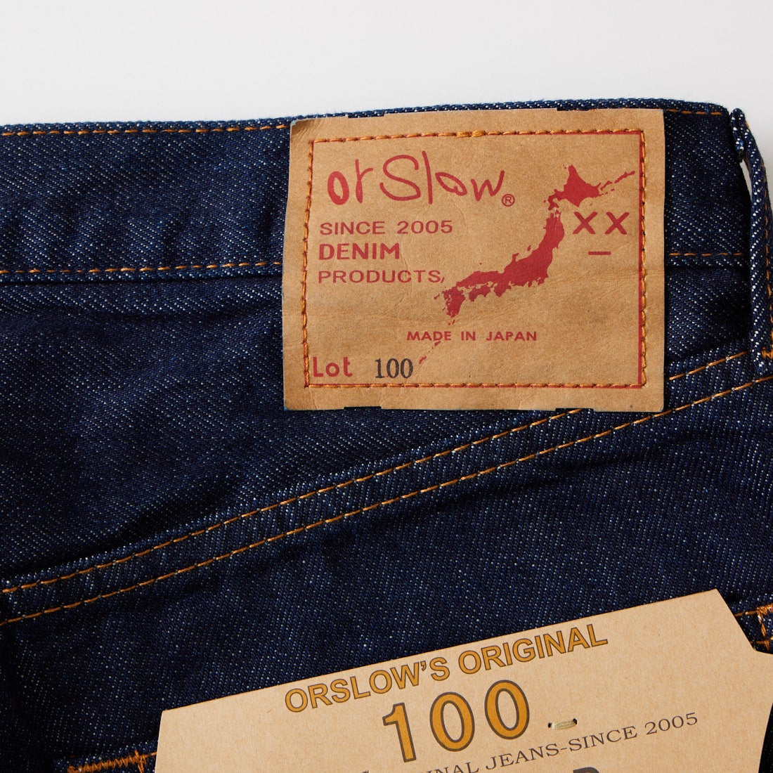 orSlow [オアスロウ] スーパーダッドデニムパンツ [01-1100W