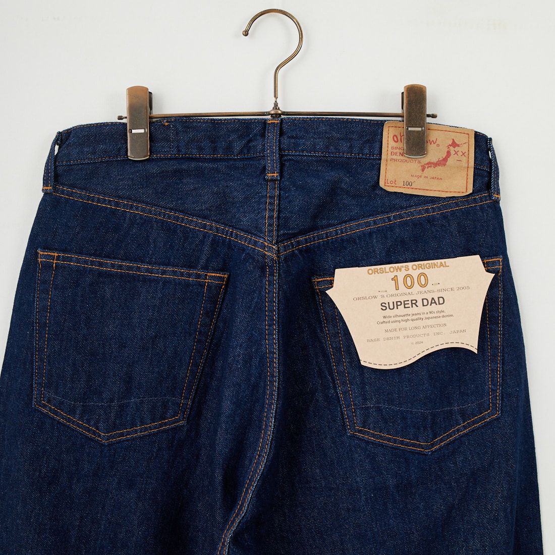 orSlow [オアスロウ] スーパーダッドデニムパンツ [01-1100W] 81 ONEWASH