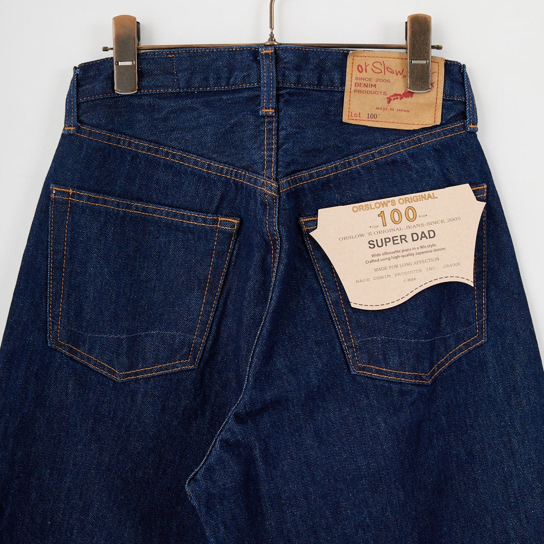 orSlow [オアスロウ] スーパーダッドデニムパンツ [01-1100W] 81 ONEWASH
