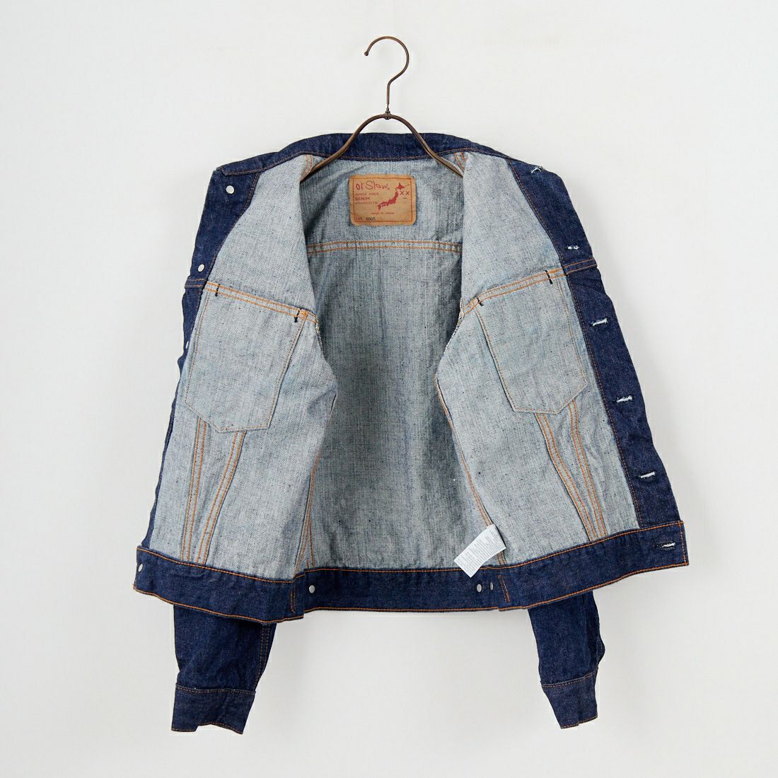 orSlow [オアスロウ] TYPE3 1960S デニムジャケット [01-6005] 81 ONEWASH