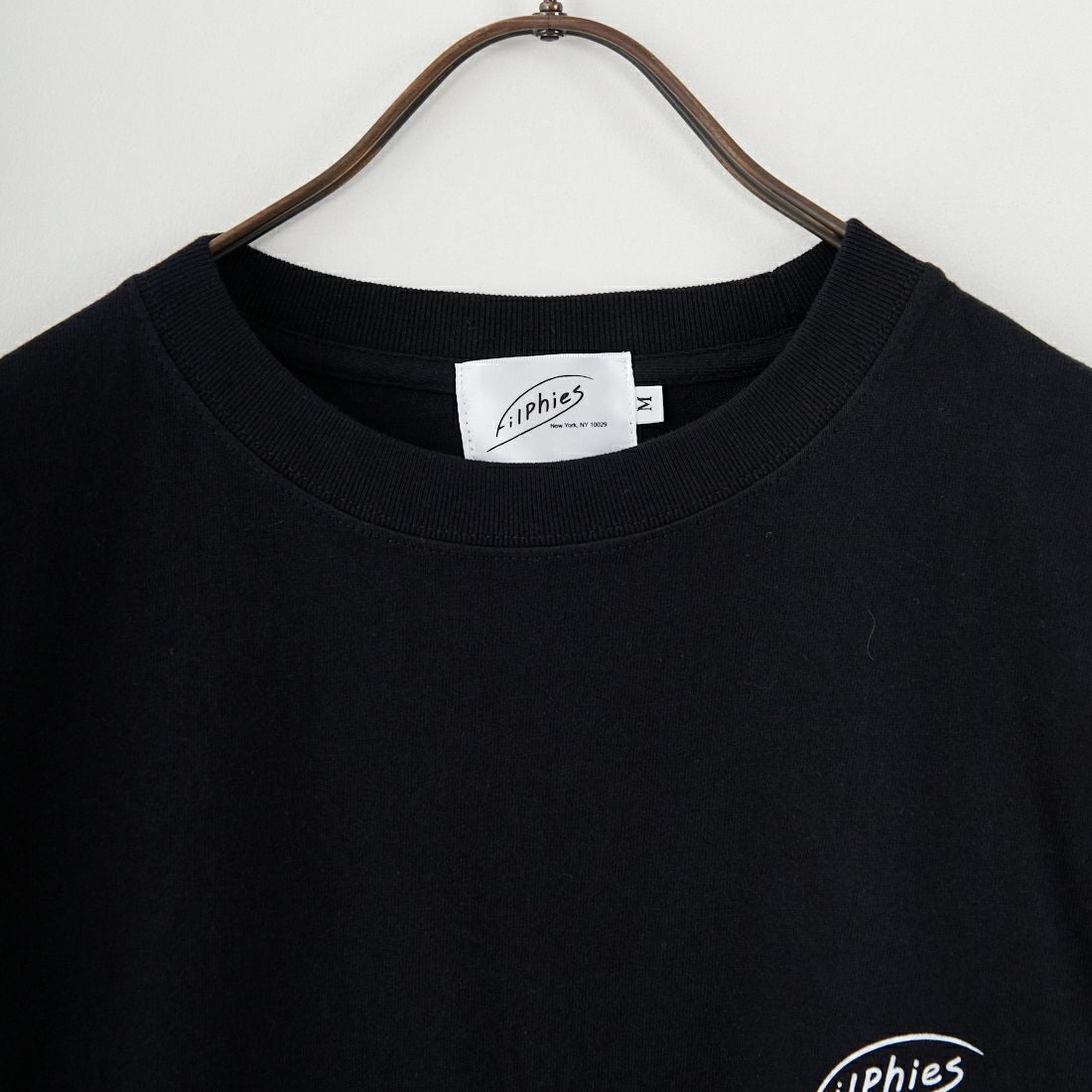 Filphies [フィルフィーズ] ロングスリーブプリントTシャツ [FP252PS00090] 09 BLACK