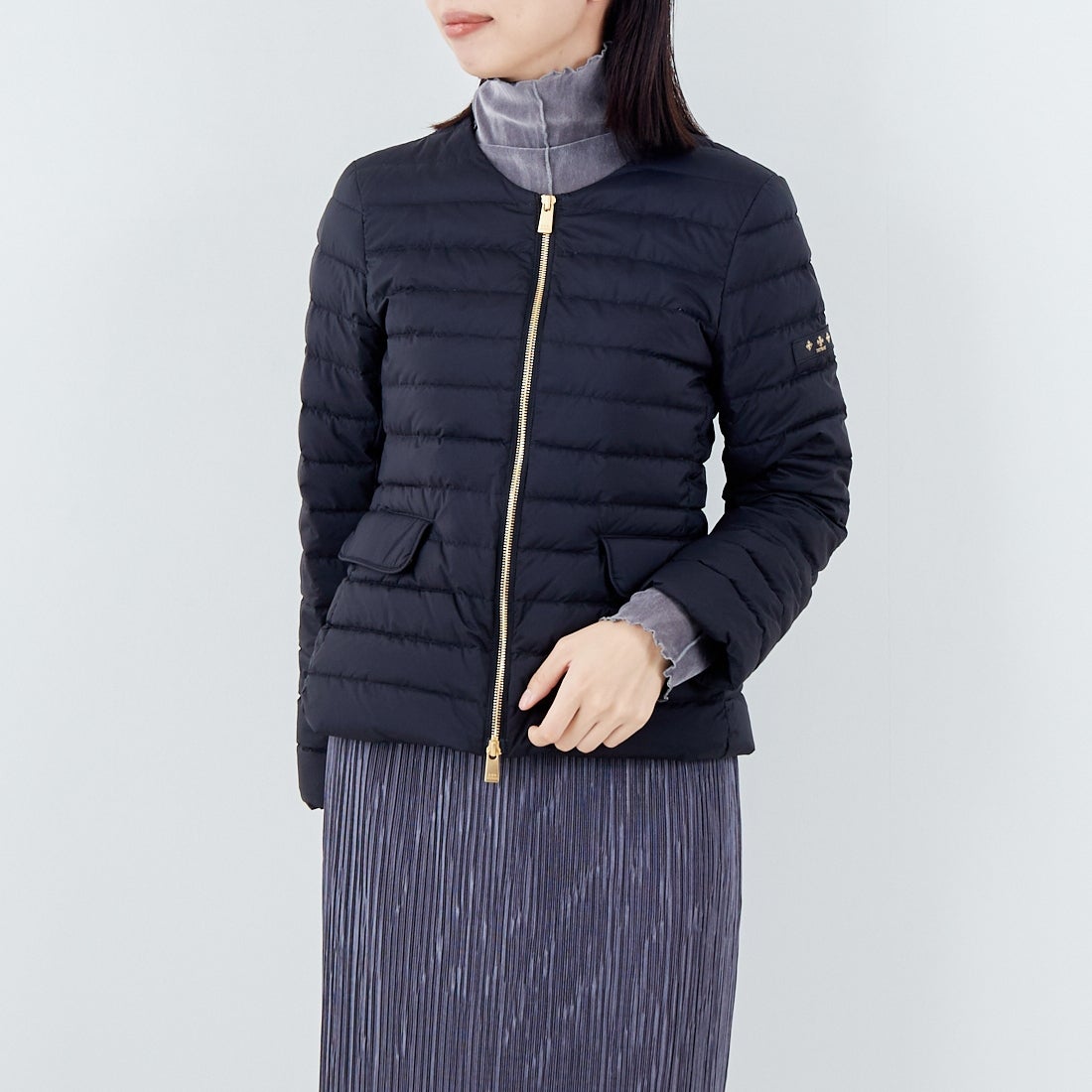 BLACK&&モデル身長：162cm 着用サイズ：2&&