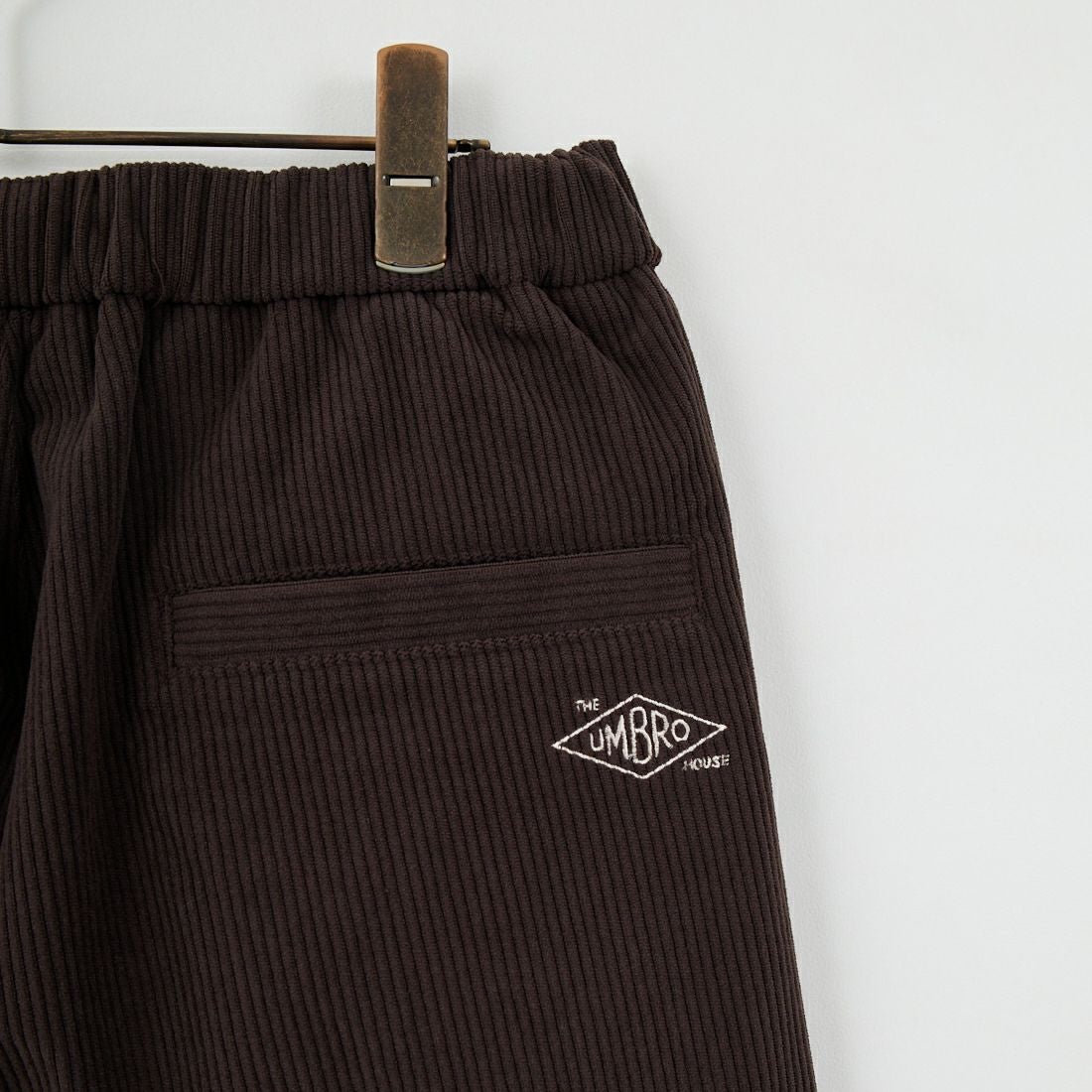 UMBRO HOUSE [アンブロハウス] コーデュロイトラックパンツ [UMHO25AW-PT01] BROWN