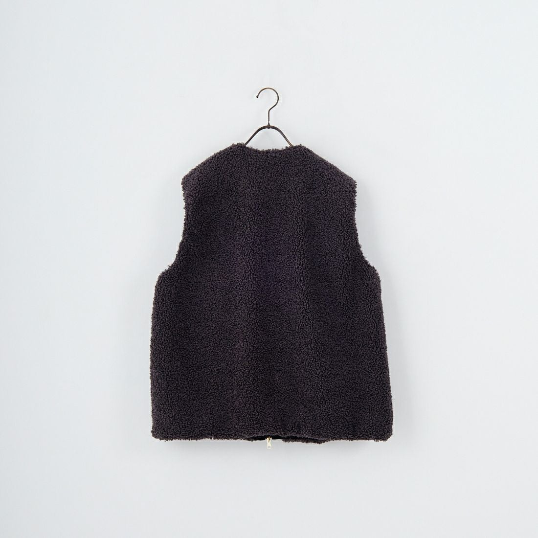 STELLA CIFFON [ステラシフォン] スーパーテディファー リバーシブルベスト [ST3-26102] 82 CHARCOA