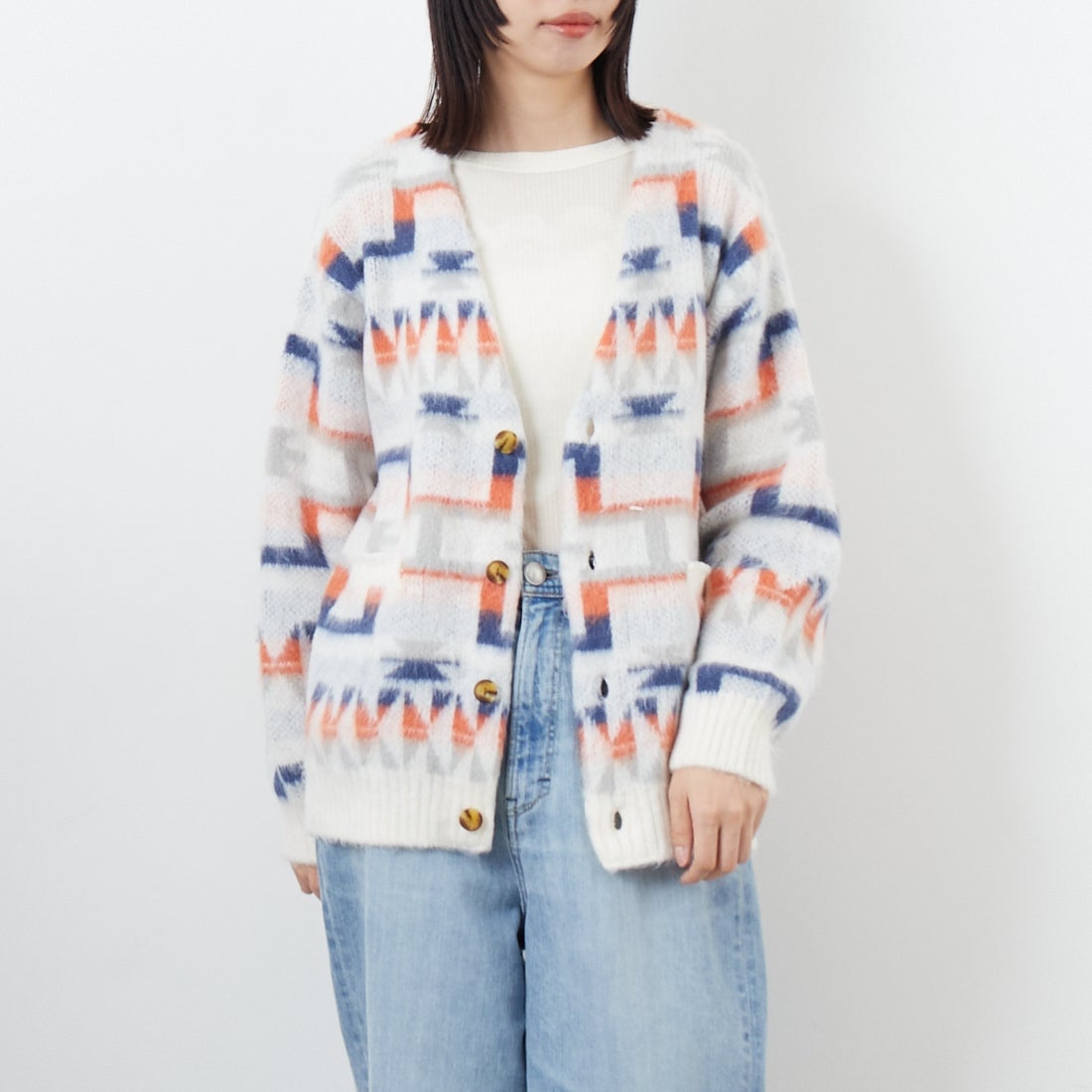 WHT&&モデル身長：162cm 着用サイズ：F&&