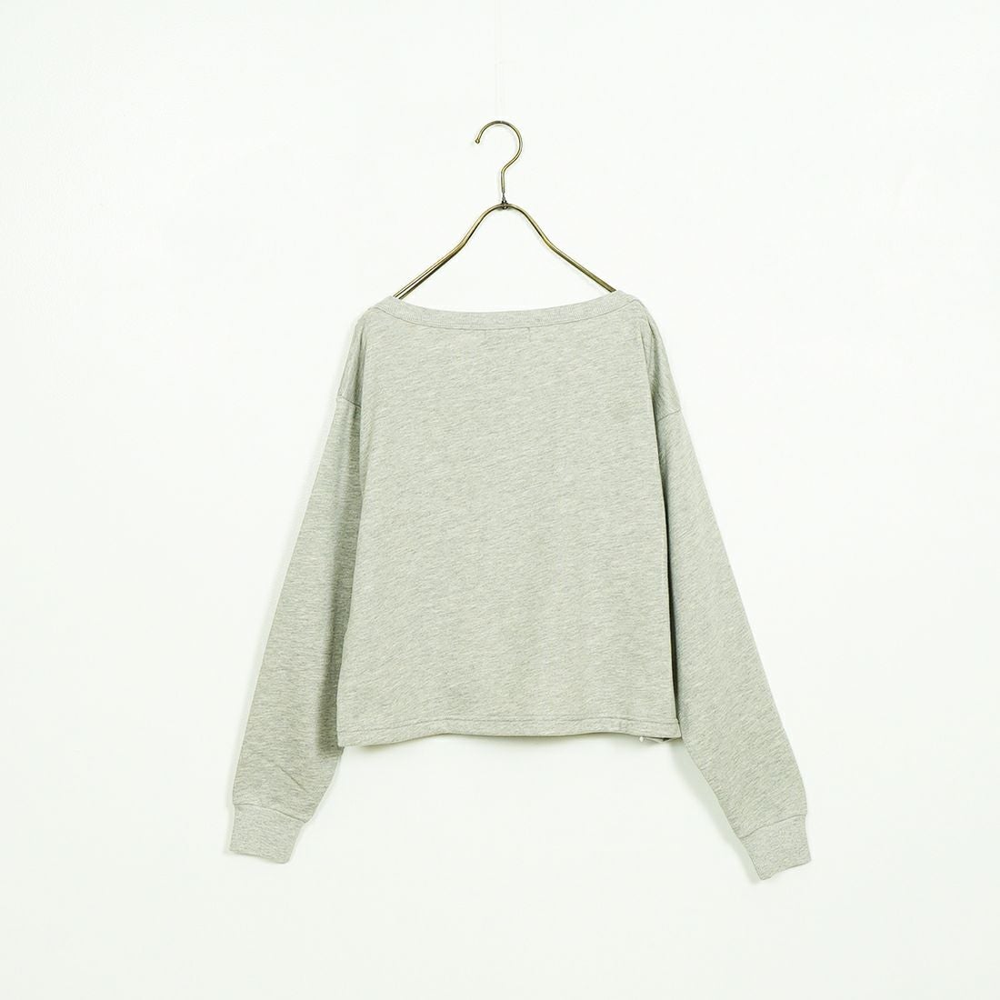 Jf Ready Made [ジェイエフレディメイド] 切替オフショルダースウェット [3106101] 821 ﾓｸｸﾞﾚｰ