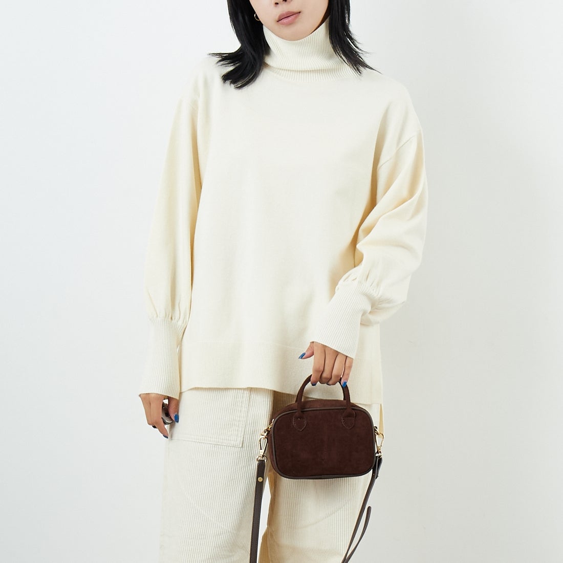 104 ｵﾌ&&モデル身長：167cm 着用サイズ：F&&