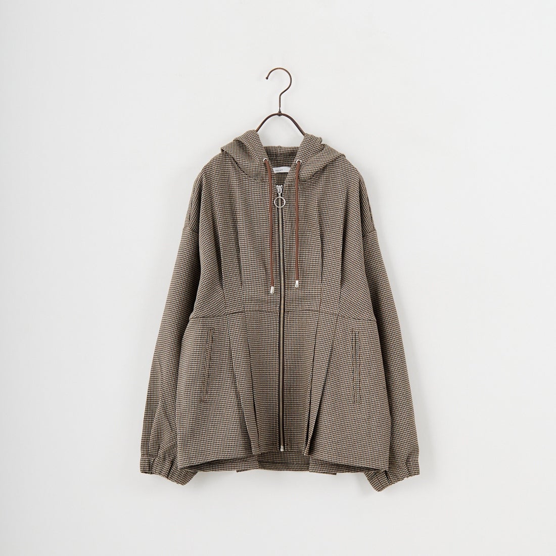 Kelen [ケレン] ウエストタックデザインフードジャケット [LKL25FJK2065] BEIGE