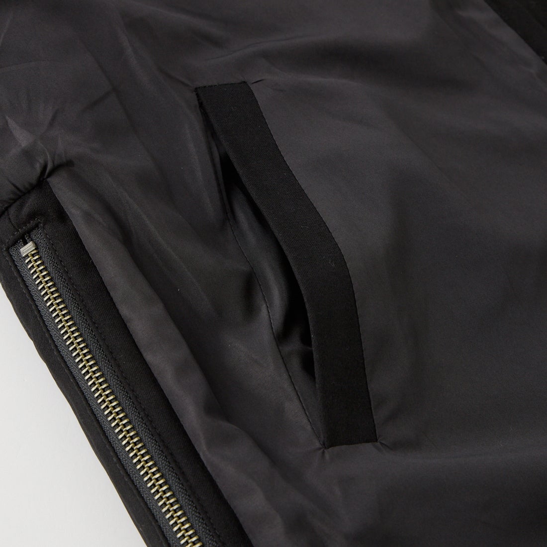 Jeans Factory Clothes [ジーンズファクトリークローズ] サイドファスナー リバーシブルボアベスト [157217] 08 ﾁｬｺｰﾙ