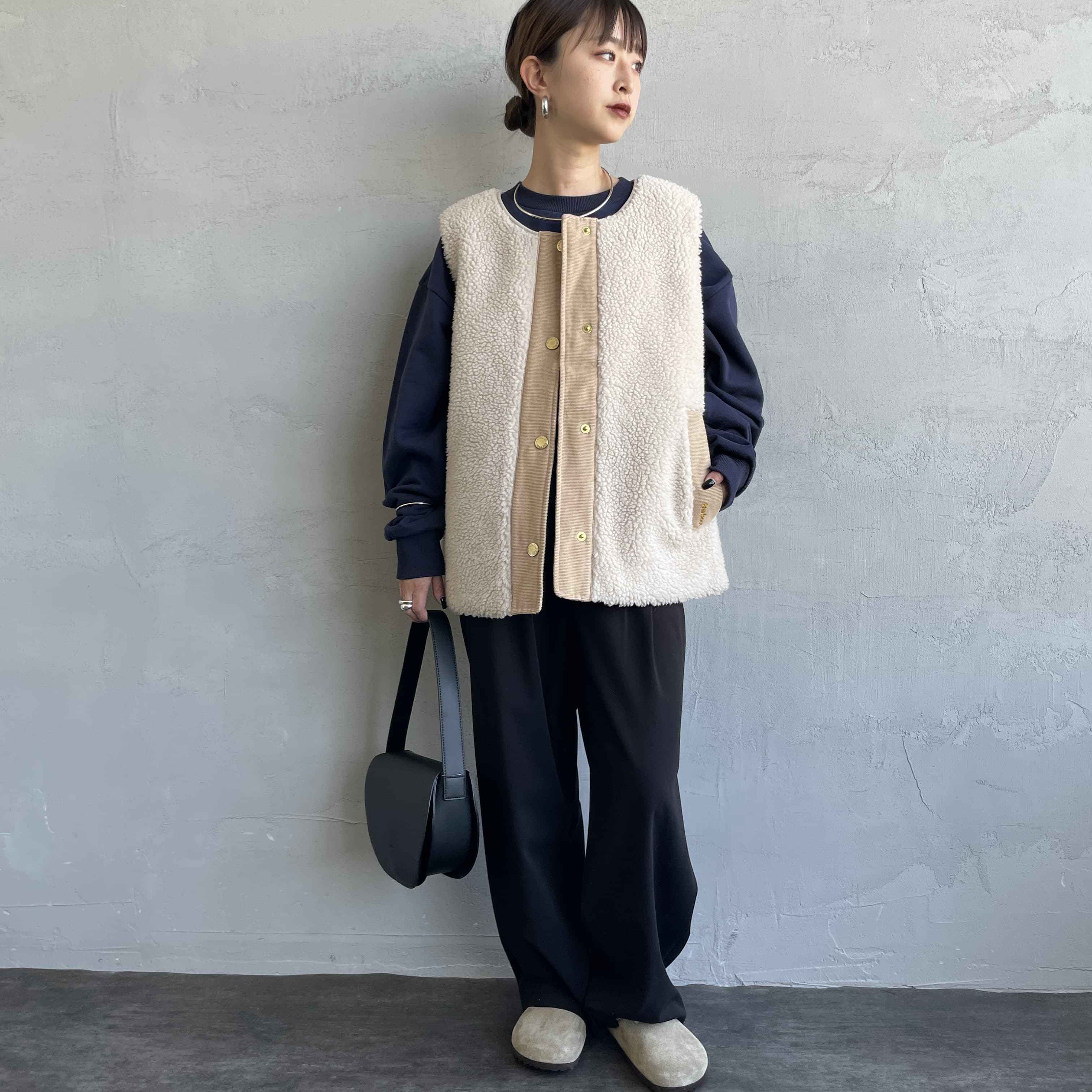 Barbour [バブアー] DULSIE LINER テディフリース ライナーボアベスト