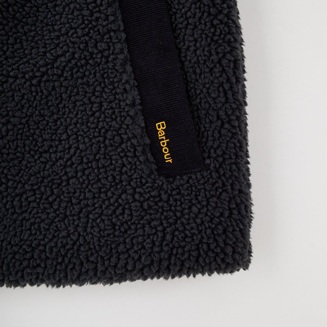 Barbour [バブアー] DULSIE LINER テディフリース ライナーボアベスト [LLI0016] BLACK/CLAS