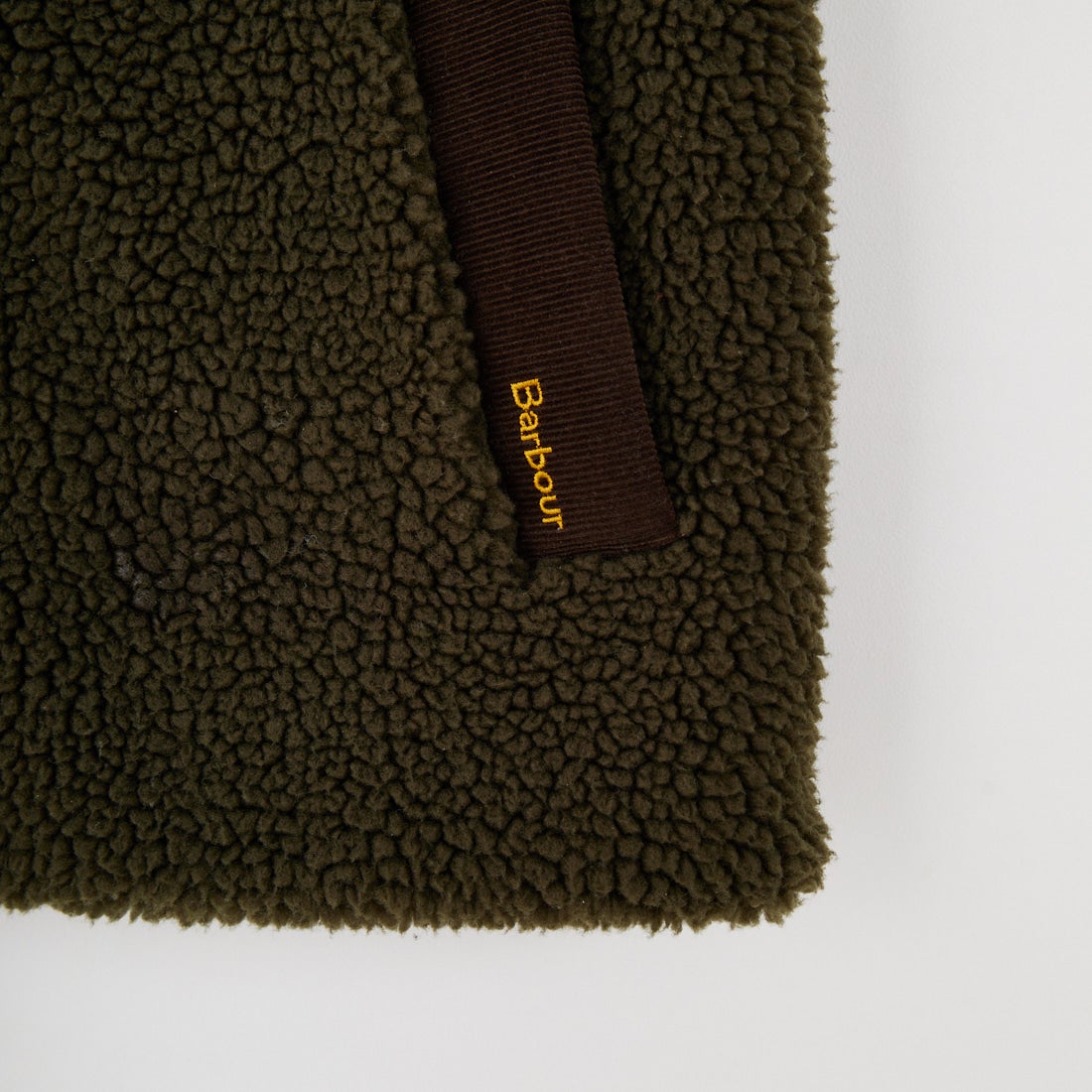 Barbour [バブアー] DULSIE LINER テディフリース ライナーボアベスト [LLI0016] OLIVE/ANCI