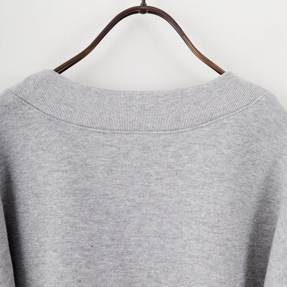 marmors [マルモア] ラメVネックスウェット [0225309121] GRAY