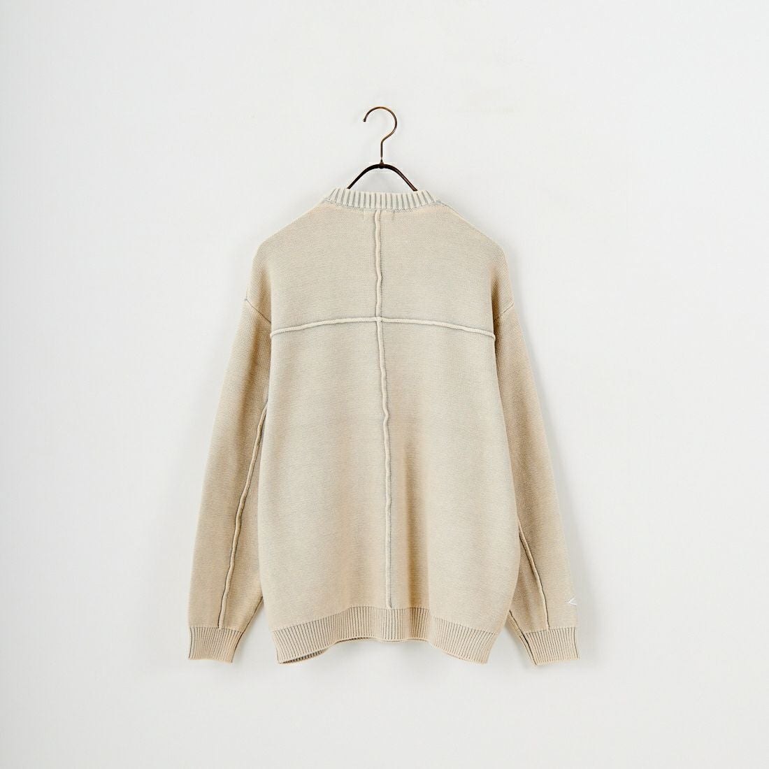 UMBRO HOUSE [アンブロハウス] クルーネックニットプルオーバー [UMHO25AW-KN01] ICE GRAY