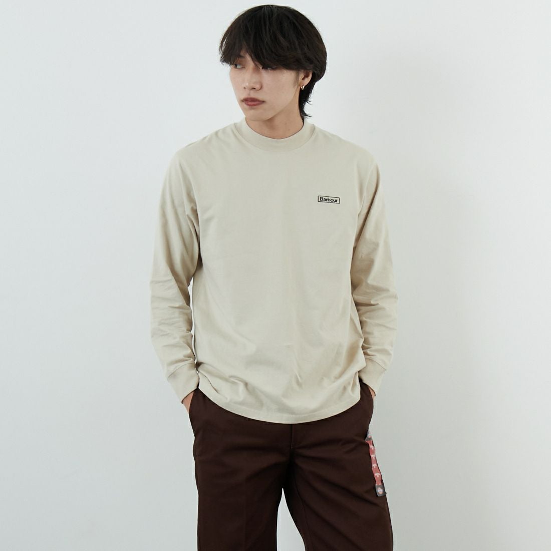 Barbour [バブアー] Walton ロングスリーブTシャツ [MTS1492] BE12