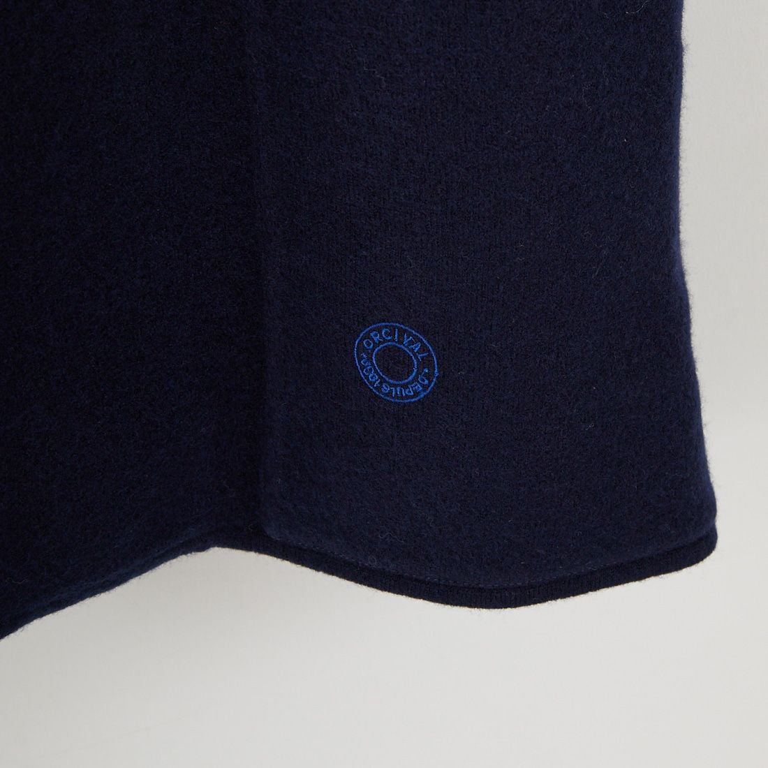 ORCIVAL [オーシバル] ウールジャージー スタンドジップカーディガン [OR-D0130KKW] DK.NAVY