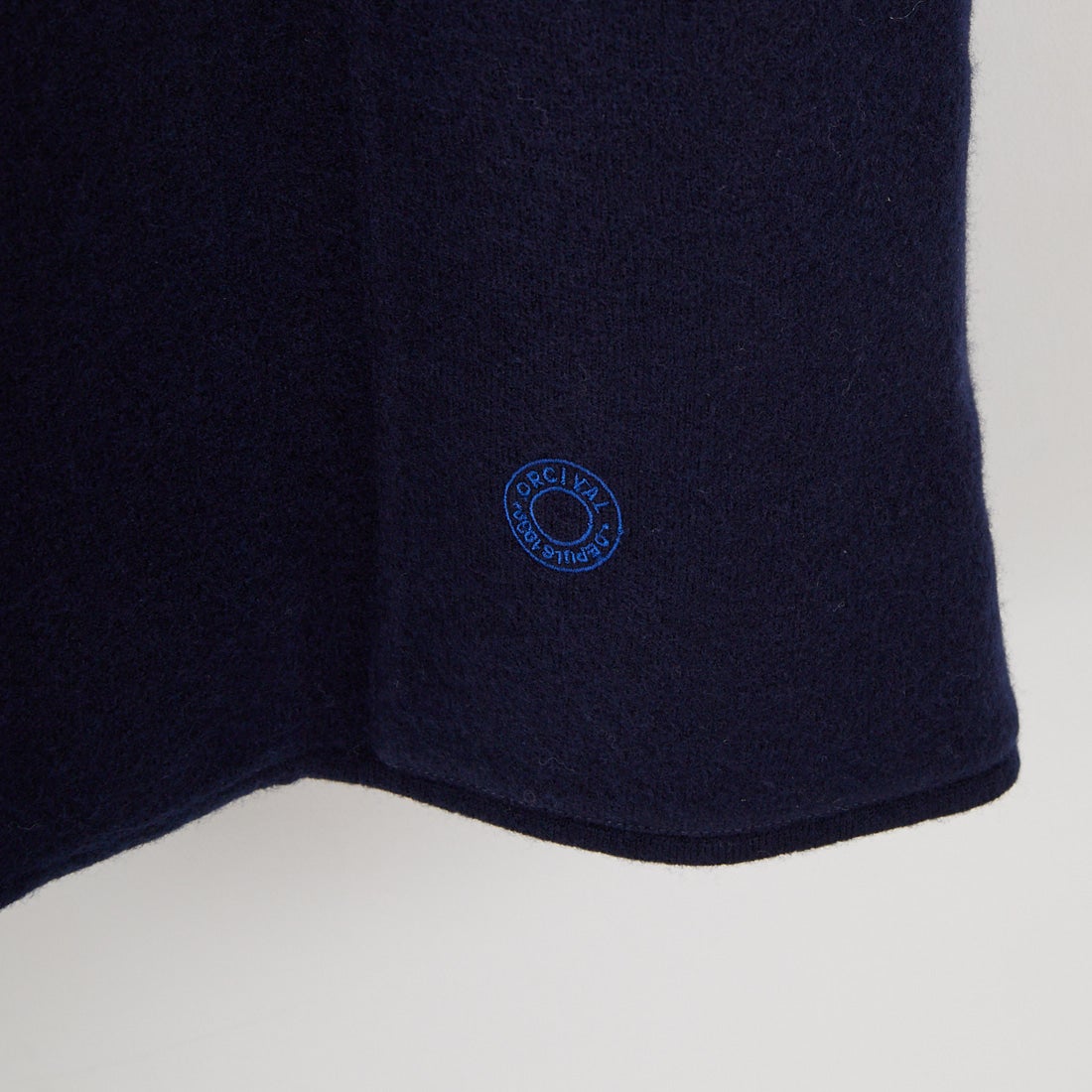 ORCIVAL [オーシバル] ウールジャージー スタンドジップカーディガン [OR-D0130KKW] DK.NAVY