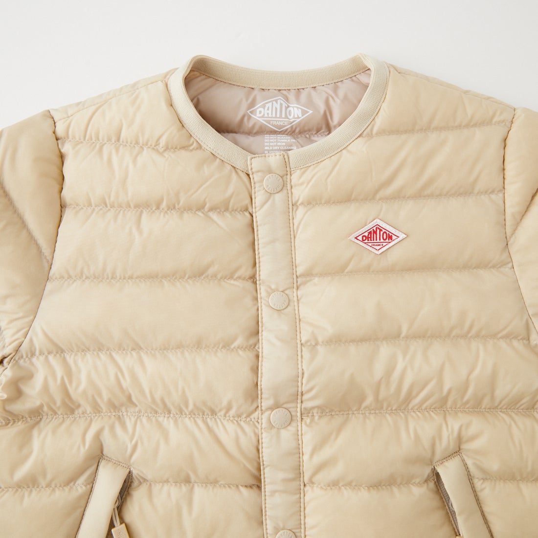 DANTON [ダントン] キッズ インナーダウン ジャケット [DT-A0047RRT] OYSTER WHT