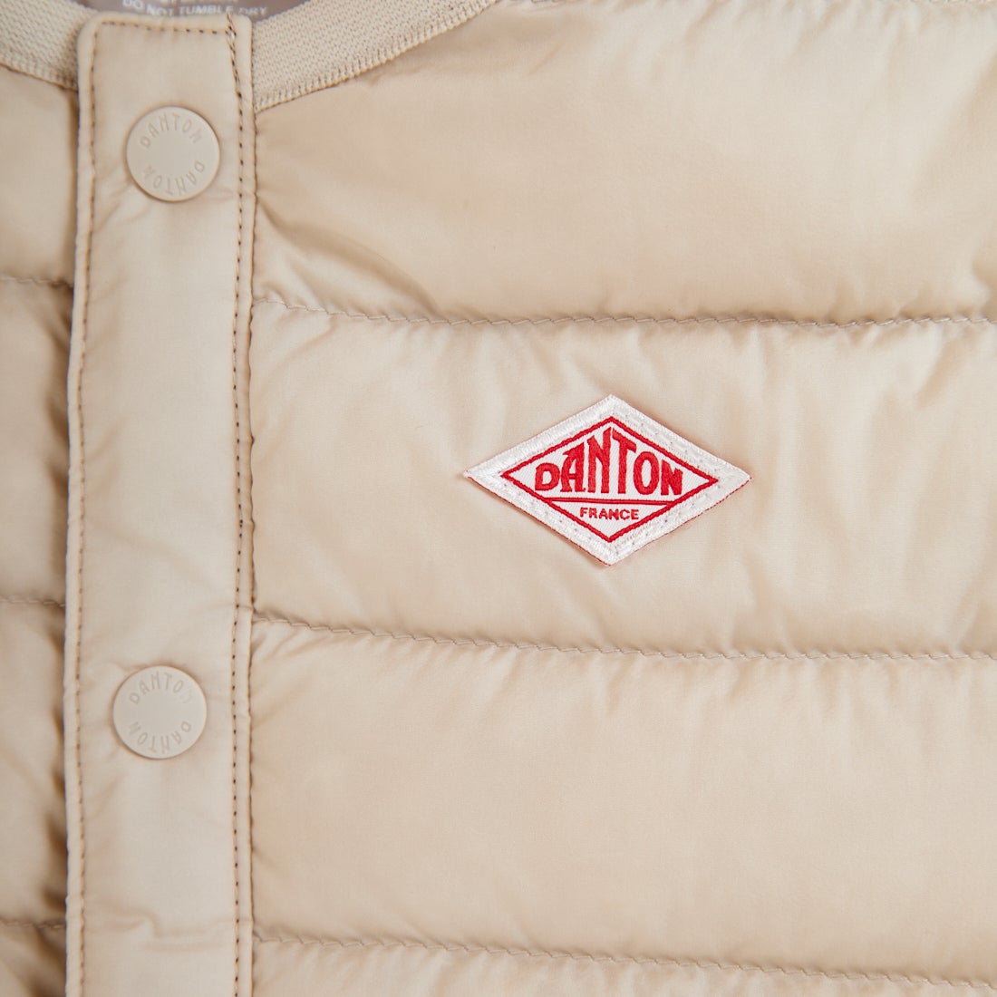 DANTON [ダントン] キッズ インナーダウン ジャケット [DT-A0047RRT] OYSTER WHT