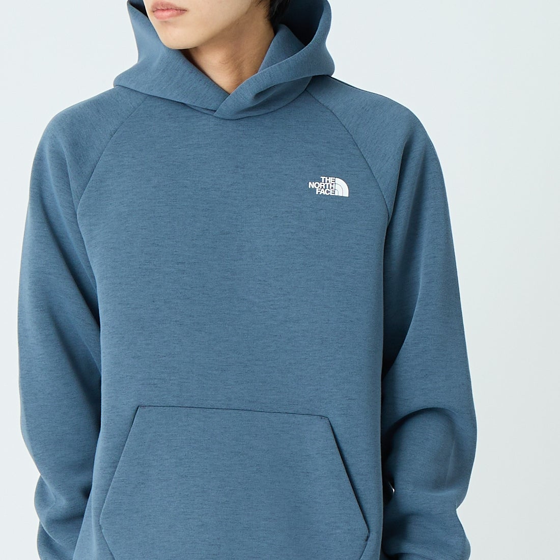 THE NORTH FACE [ザ ノースフェイス] テックエアースウェットフーディ [NT62583] SL &&モデル身長：179cm 着用サイズ：L&&