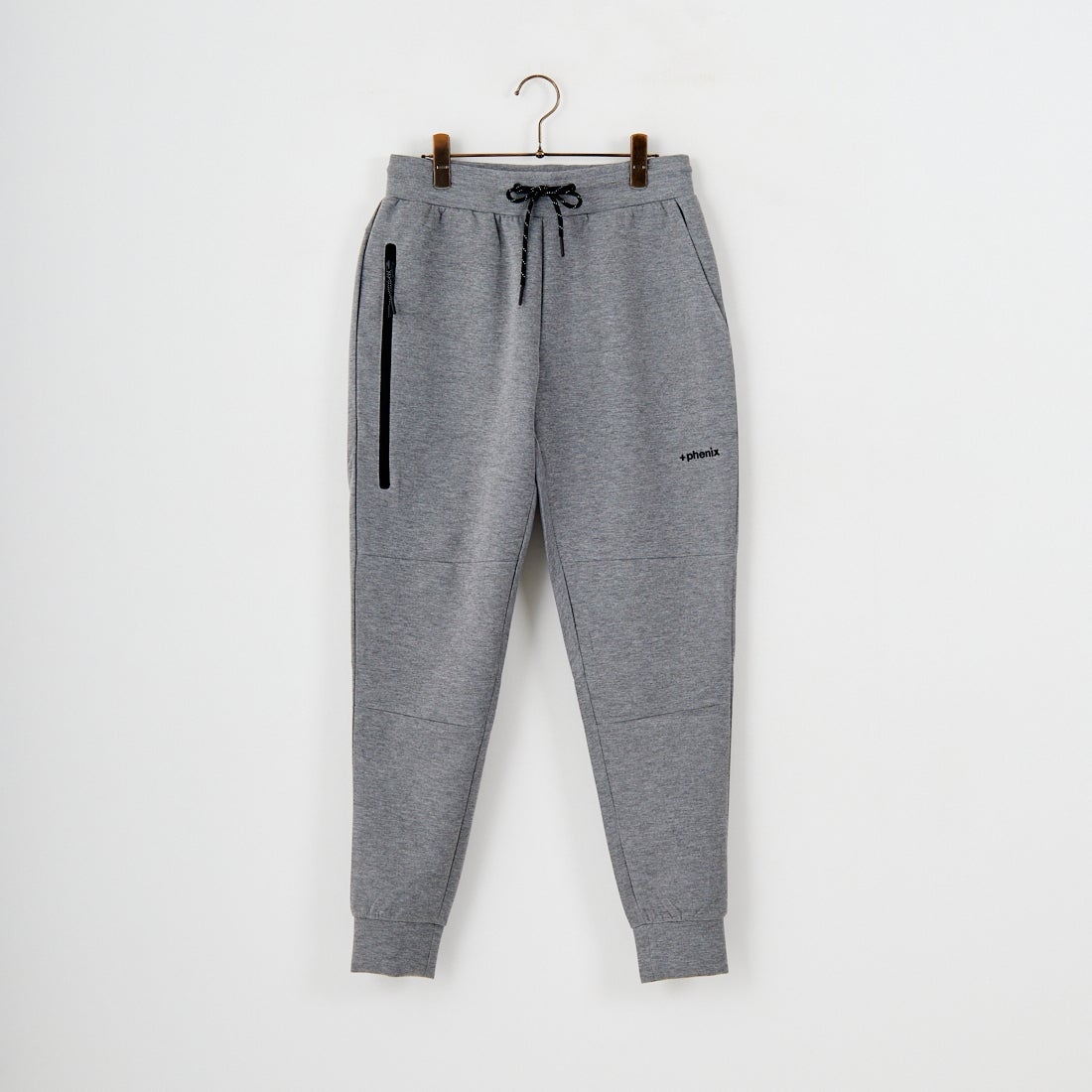 +phenix [プラスフェニックス] 別注 ダンボールニット ジョガーパンツ [POB-25080IN-JF] GRAY