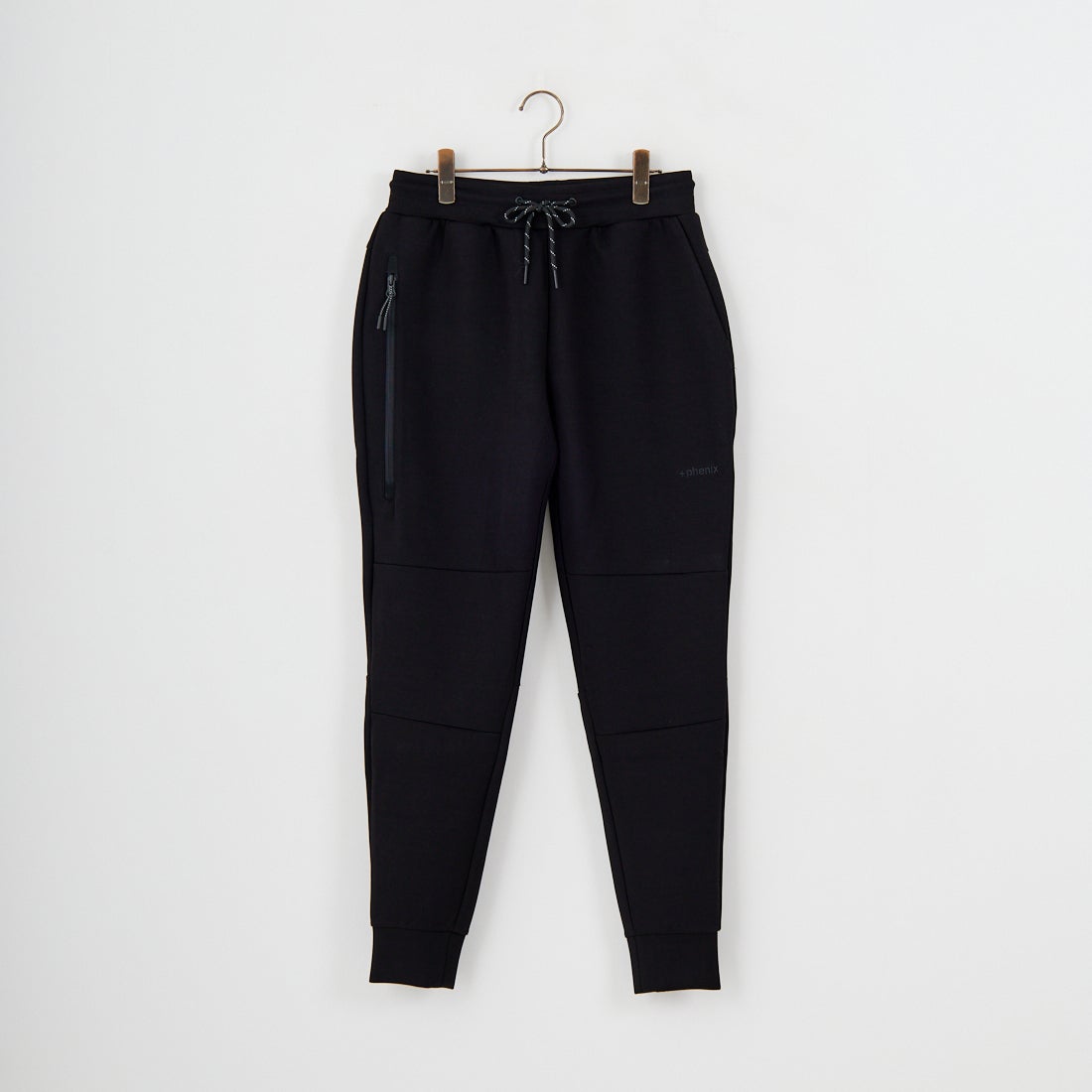 a 新品タグ付 Phenix Full Zip Pants Slim phenix [プラスフェニックス] 別注 ダンボールニット ジョガーパンツ