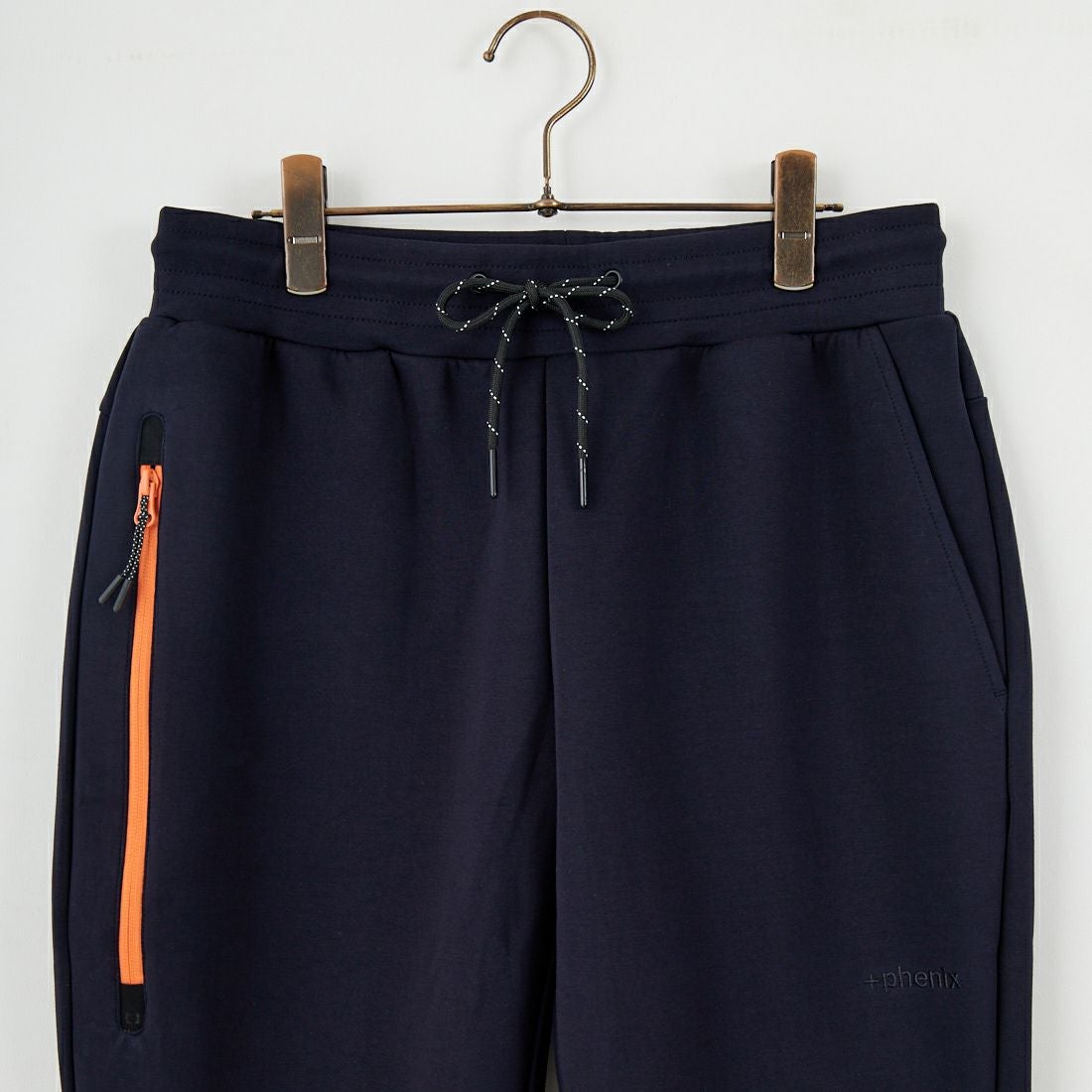 +phenix [プラスフェニックス] 別注 ダンボールニット ジョガーパンツ [POB-25080IN-JF] NAVY