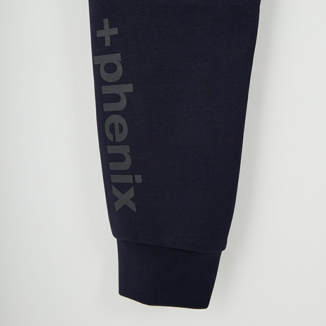 +phenix [プラスフェニックス] 別注 ダンボールニット ジョガーパンツ [POB-25080IN-JF] NAVY