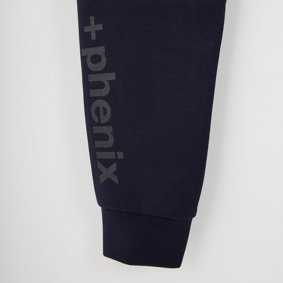 +phenix [プラスフェニックス] 別注 ダンボールニット ジョガーパンツ [POB-25080IN-JF] NAVY