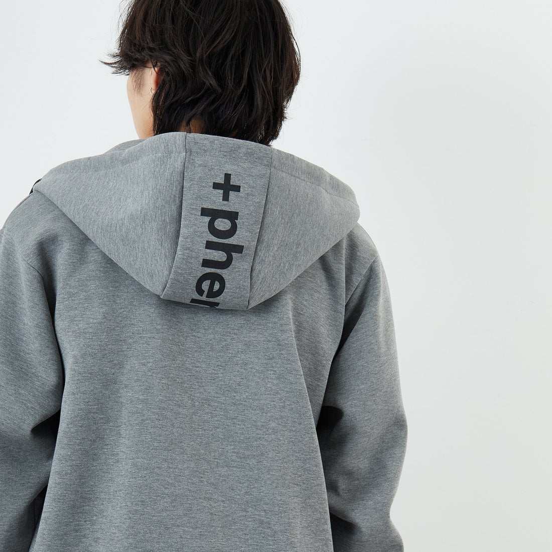 phenix [プラスフェニックス] 別注 ダンボールニット ジップアップ