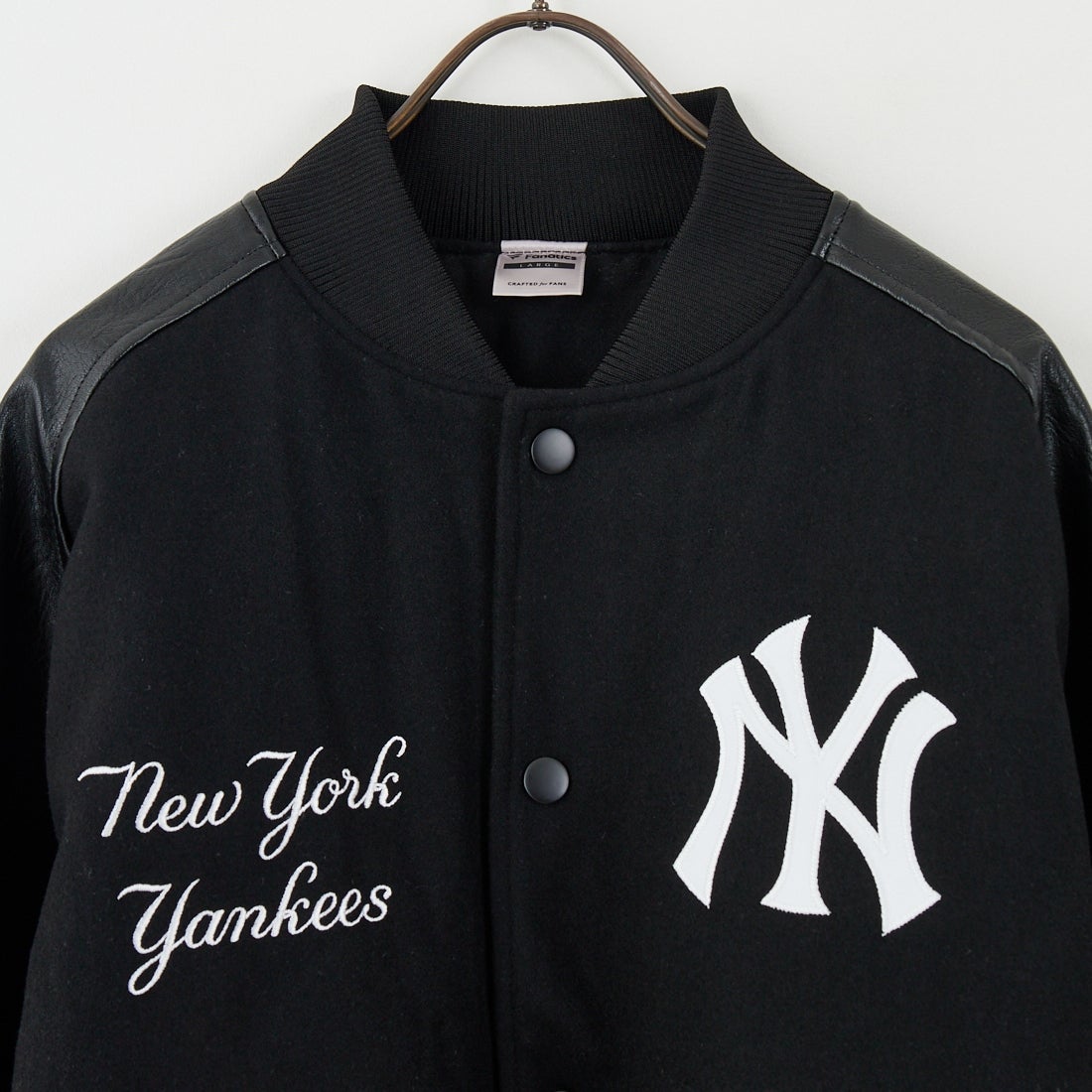 Fanatics [ファナティクス] 別注 MLBロゴワッペン メルトンスタジャン