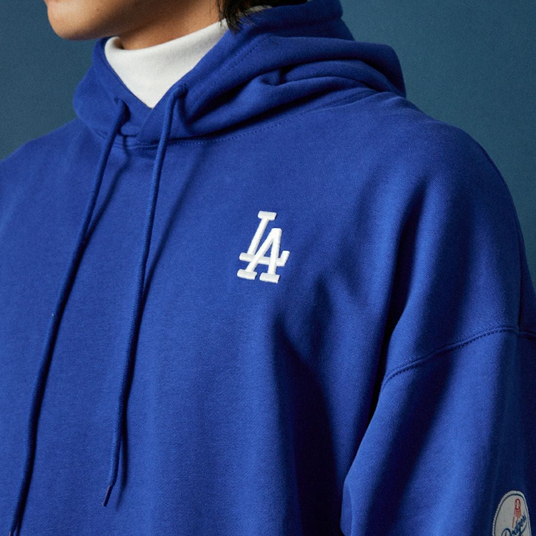 Fanatics [ファナティクス] 別注 MLBロゴ バックプリント スウェットパーカー [ML0625FW0006-JF] ROYAL LA