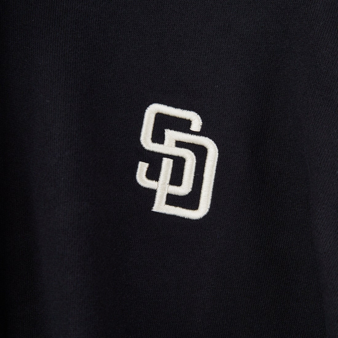 Fanatics [ファナティクス] 別注 MLBロゴ バックプリント スウェットパーカー [ML0625FW0006-JF] BLACK SD