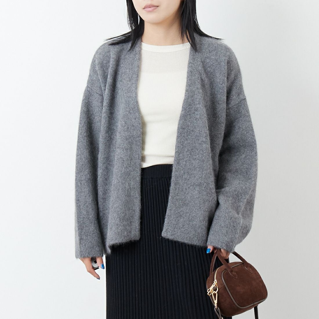 MICA&DEAL [マイカアンドディール] ラクーンデュアルカーディガン