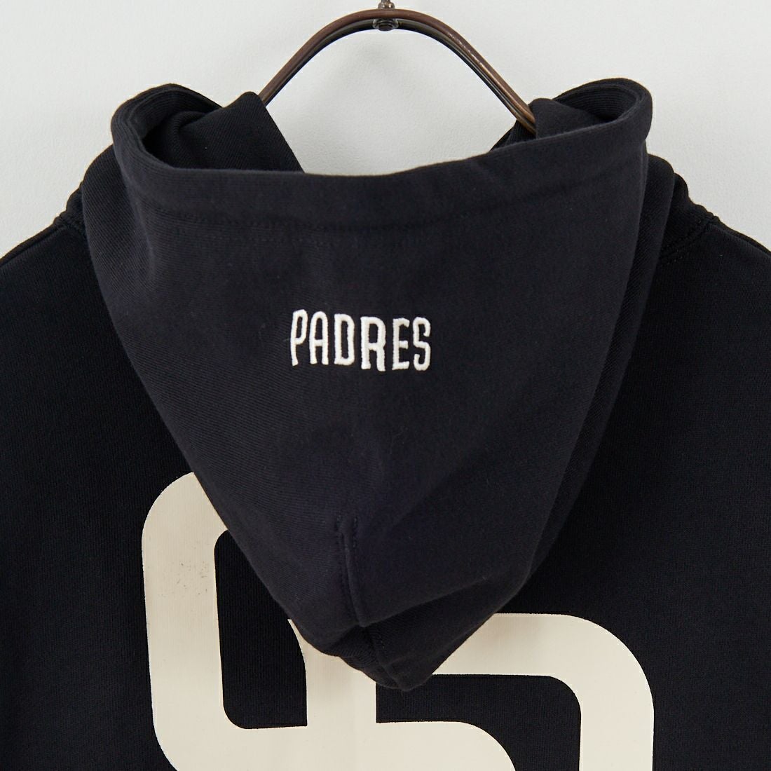 Fanatics [ファナティクス] 別注 MLBロゴ バックプリント スウェットパーカー [ML0625FW0006-JF] BLACK SD