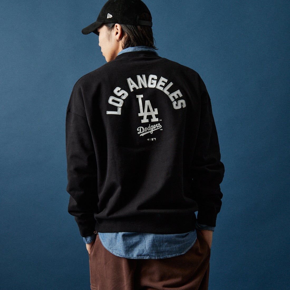 Fanatics [ファナティクス] 別注 MLBロゴ バックプリントスウェット