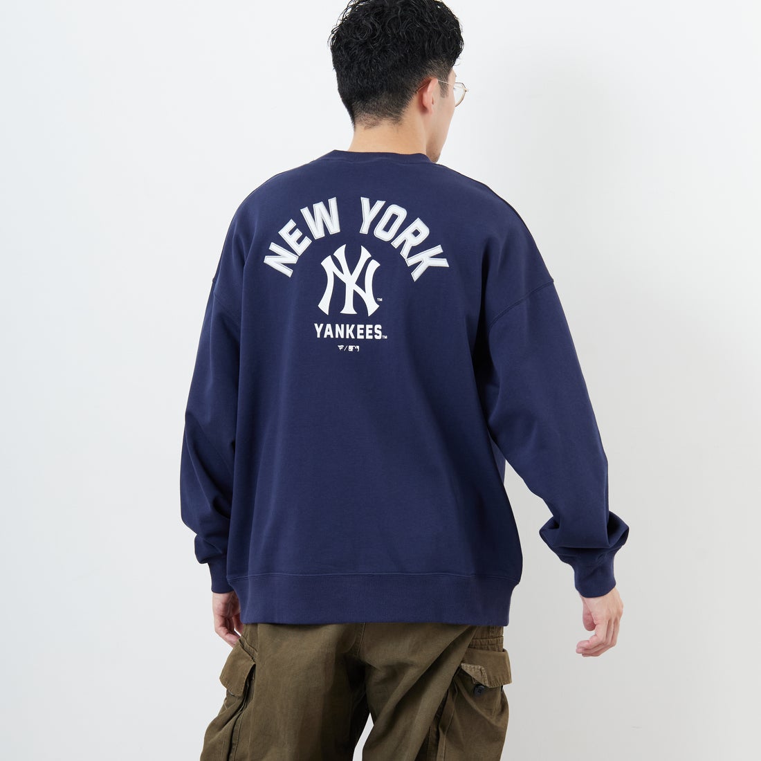 NAVY NY&&モデル身長：168cm 着用サイズ：L&&