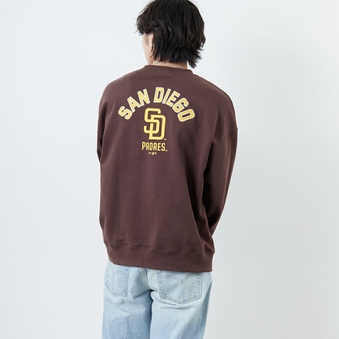 BROWN SD&&モデル身長：179cm 着用サイズ：L&&