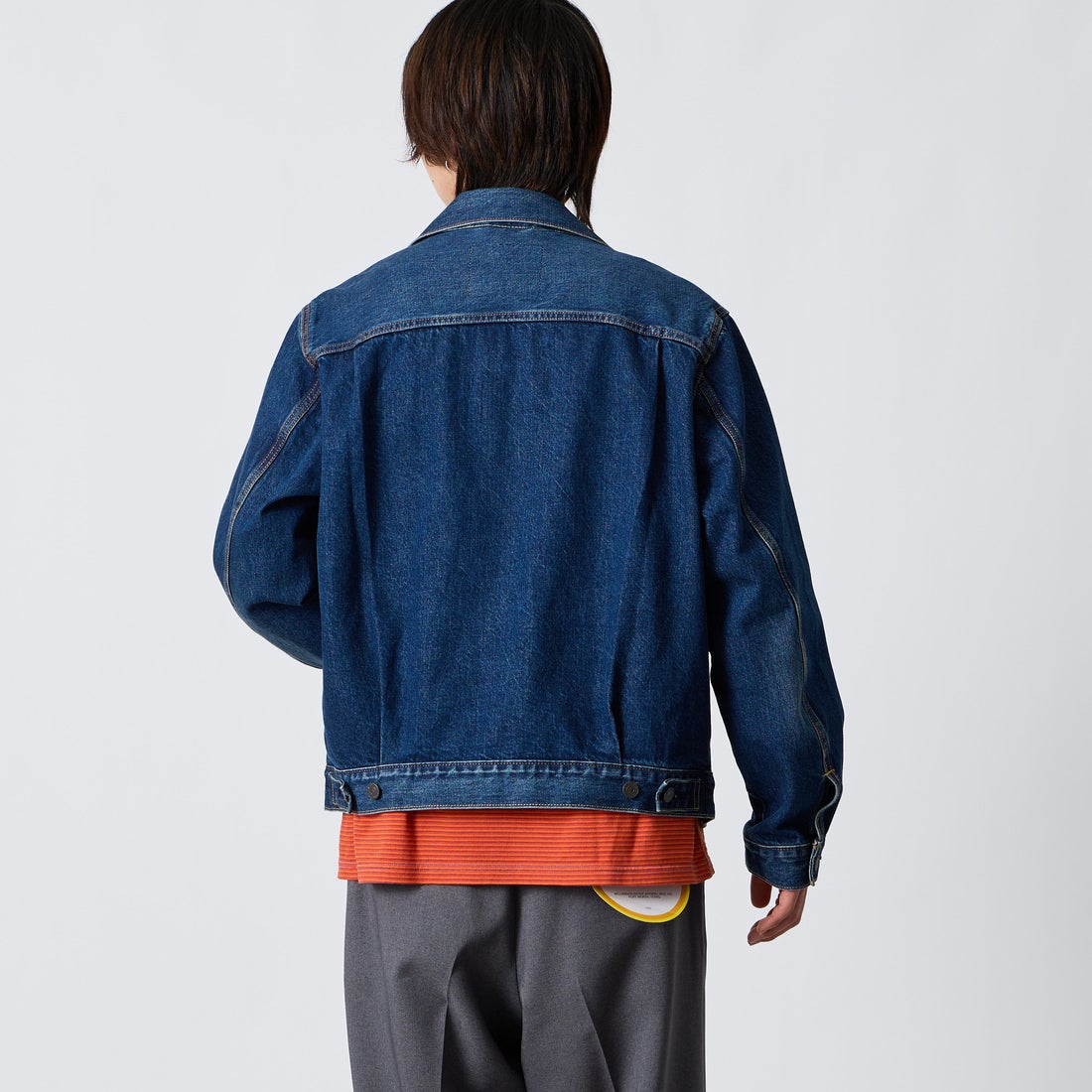 LEVI'S [リーバイス] TYPE2 トラッカージャケット [A7632-00] 20 &&モデル身長：177cm 着用サイズ：M&&
