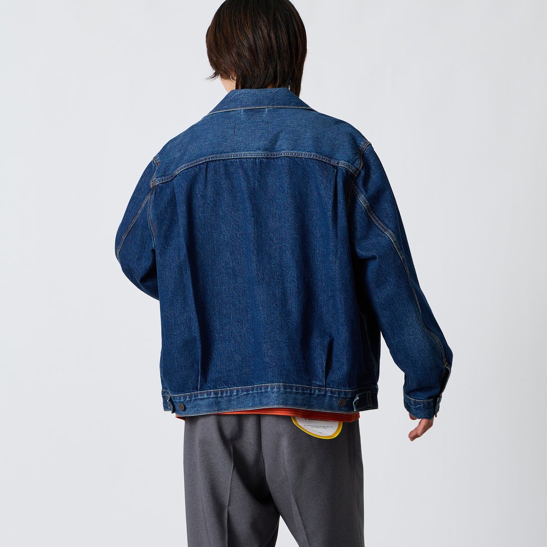 LEVI'S [リーバイス] TYPE2 トラッカージャケット [A7632-00] 20 &&モデル身長：177cm 着用サイズ：XL&&